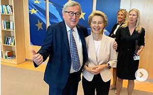 6票低空飛過  嗆川普德國防長險登歐盟首位女主席