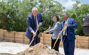 出席露國總理故鄉醫院動土典禮 蔡：落實永續發展目標