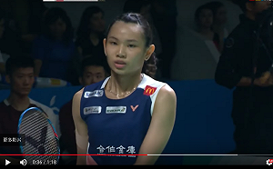 羽球／挺進8強　戴資穎賽後坦言沒發現膝蓋流血(影)