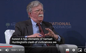 美國家安全顧問：美中之爭有「文明衝突論」的色彩