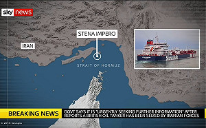 英油輪經荷莫茲海峽遭伊朗扣押 英外長:無法接受