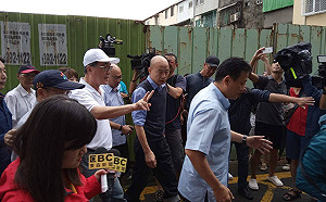 破除「神隱」批評 韓國瑜視察地下室抽水要求建立SOP