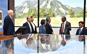 第二位造訪NCAR外國元首! 蔡總統:台美合作為防災減災做出貢獻