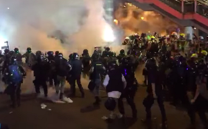 香港反送中  黃國昌：殘暴垃圾行徑宛如台灣統促黨翻版