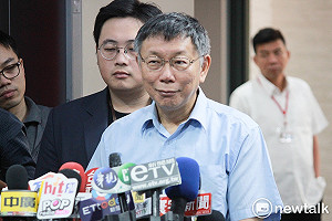 北市昨淹水正在接受專訪 柯P：真正好的管理是制度