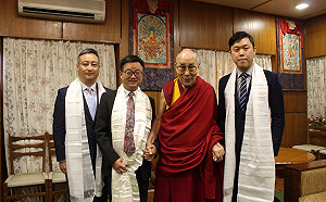 達賴接見羅文嘉：可能活到1百歲 不急著談轉世