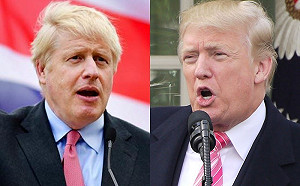 強生就任英相首度與川普通話 放眼重大貿易協定
