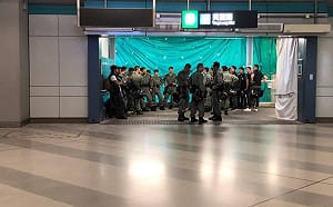 最新》727「光復元朗」 港警高調部署警力曝光