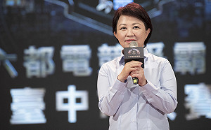 六都台中站完賽 盧秀燕以媽媽心情觀賽