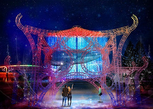 穿越龍宮燈光隧道 主題式展演8月在澎湖炫麗登場！