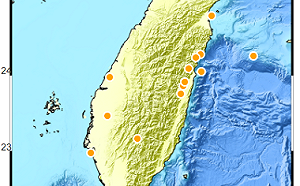 快訊》花蓮發生規模3.1地震 最大震度3級
