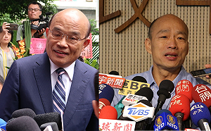 水果刀針鋒相對 蘇貞昌：韓市長講話老是江湖味 開口就是酒味