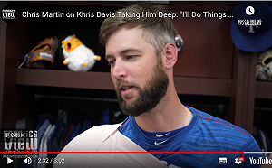 MLB／勇士隊增加牛棚深度　從遊騎兵換來馬汀(影)