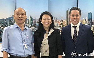 《經濟學人》大中華區總裁來訪　韓國瑜：台灣優勢應好好發揮