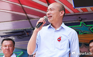 韓國瑜首訪桃園壽山巖 樂觀其成「郭王會」