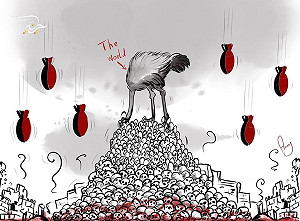 烽火中作畫 敘利亞漫畫家描繪戰地悲歌