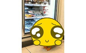 呆萌「神秘嬌客」訪便利商店！店家放公告：來吹冷氣的