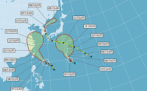 新竹市熱飆36°C亮橙色警報  利奇馬明最接近台灣