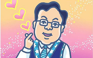 鄭文燦臉書向老婆示愛 潘孟安趁機「置入性行銷」邀屏東看星