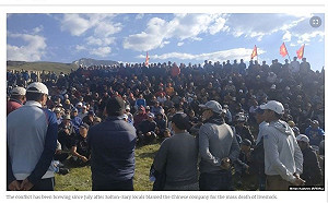 一帶一路顧人怨  吉爾吉斯民眾怒嗆汙染環境毆打中國員工