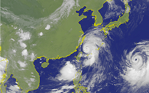 強颱利奇馬》5縣市263條溪流土石流黃色警戒 9水庫調節放水