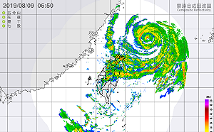 強颱利奇馬》颱風間隙風雨較小 蘇貞昌疾呼「颱風未遠離」