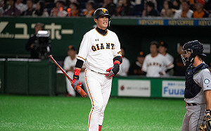 日職／龜井延長賽敲再見犧牲打　陽岱鋼僅代跑上陣