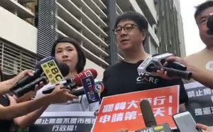 罷韓連署破20萬份 尹立向高市警申請「10萬人大遊行」