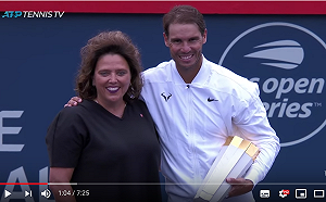 網球／納達爾衛冕羅傑斯盃冠軍  大師賽35冠史上第一