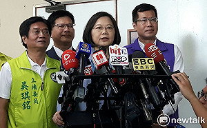 遭柯P酸玻璃心 蔡英文：柯講話確實要更謹慎