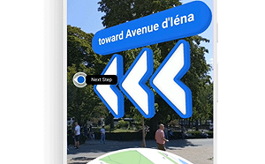 Google造福路癡新推出AR實境導航  Android及ios裝置都可用