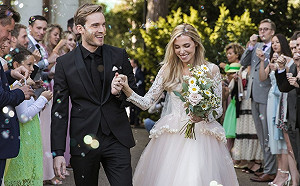 與子偕老！最紅Youtuber「Pewdiepie」與女友正式完婚