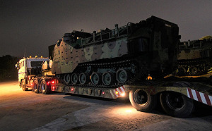 (影)制敵機先！國防部預置兵力防「白鹿」 AAV7前進南台灣