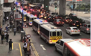 香港觀塘遊行變衝突  29人被捕10人送醫 
