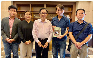 與徐永明會晤1小時 陳水扁讚：時代力量又活了起來