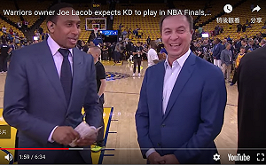 NBA／堅信球隊有望奪冠　勇士老闆：我們還是有4位全明星(影)