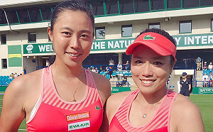 網球／混雙頭號種子詹皓晴組合首輪險勝　晚間詹詠然登場(影)