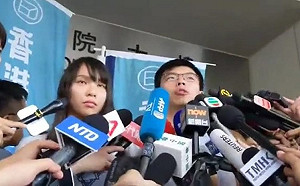 不怕白色恐怖！黃之鋒：堅持反送中5訴求 永不投降