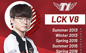 《英雄聯盟》榮耀滿身！Faker成LCK史上最多冠選手