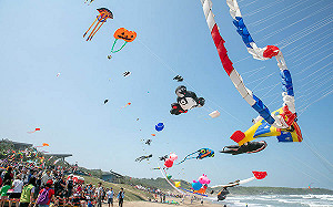 日本浮世繪飛上天！罕見造型風箏9/21舞動北海岸天空