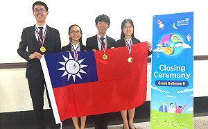 地科奧林匹亞國際第3　勇奪3金、1銀