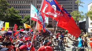 藍辦軍人節致敬活動  高呼「韓國瑜當選」振士氣