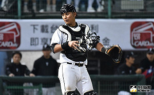 中華職棒／本季終於熬出頭　林祐樂捕手金手套資格達標