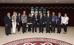 關島觀光局來訪  中市府力邀參加2020台灣燈會