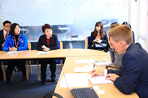 盧秀燕拜會英國能源等部會  交流空汙整治能源轉型策略