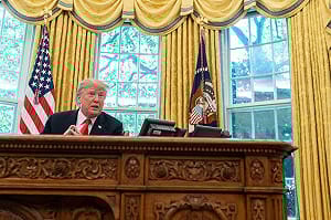 川普：美國不想和華為做生意  這是國家安全問題