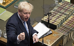 英國上議院通過延後脫歐法案 強生遭遇挫敗