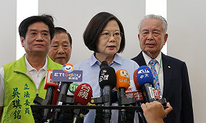 坦言索國邦交危機  蔡英文：我們仍在努力當中