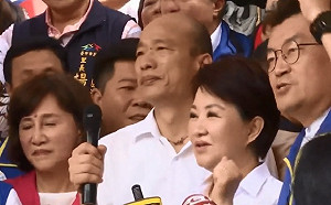 韓國瑜談民調倒數是前朝  林佳龍：你們為什麼要撒謊？