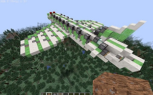 超狂！《Minecraft》玩家成功打造「能飛的飛機」